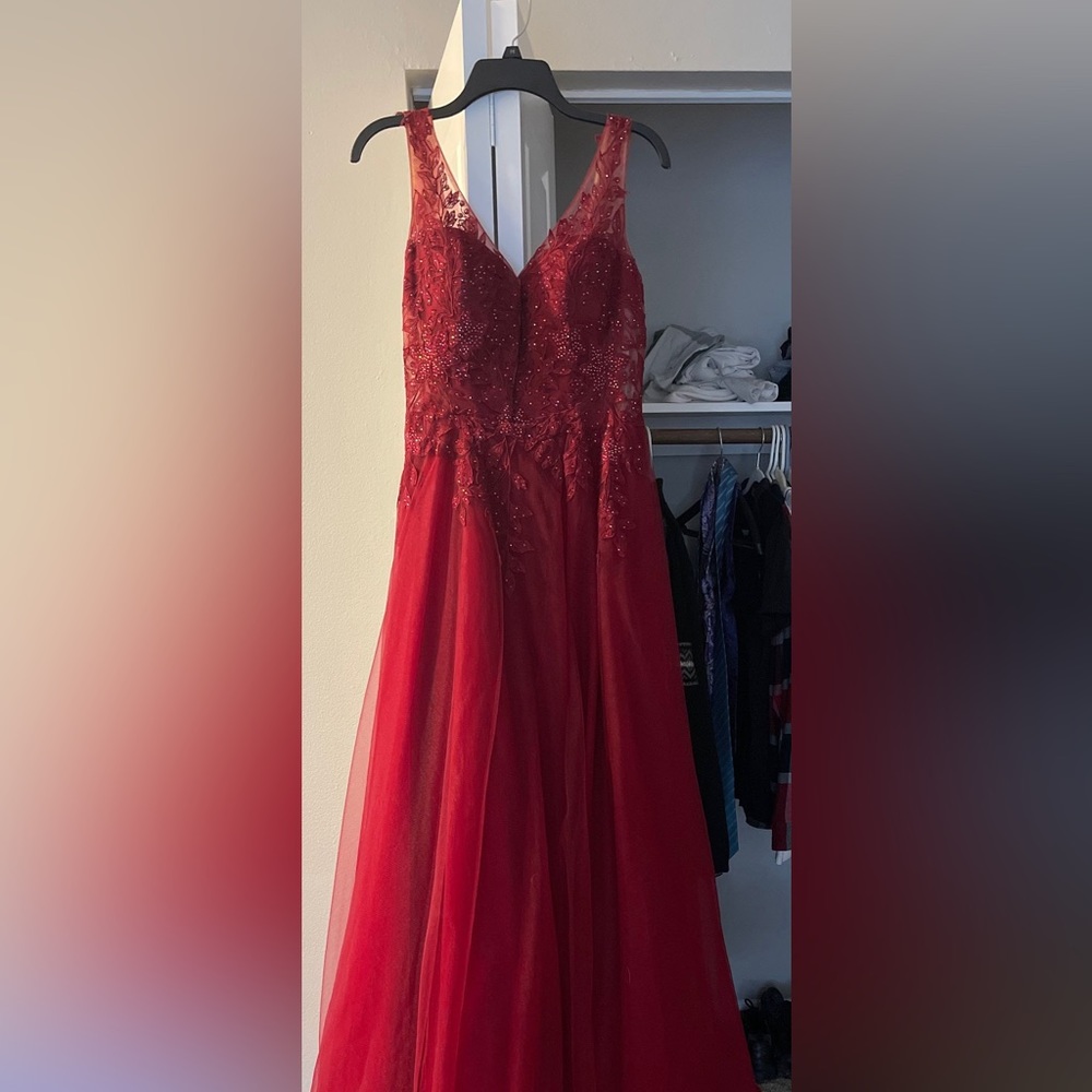 Size 14 Ellie Wilde Mon Cheri Evening Gown/Prom Dress